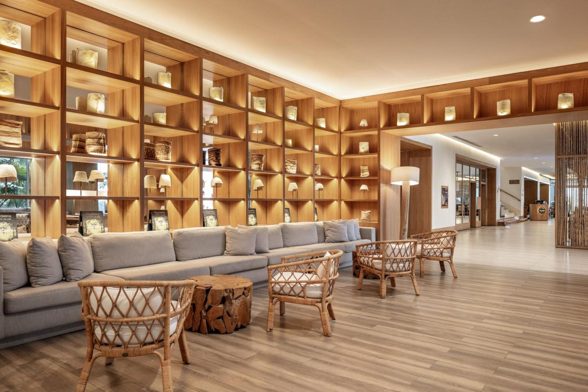 Santa Marta Marriott Resort Playa Dormida Екстер'єр фото The lobby of the hotel